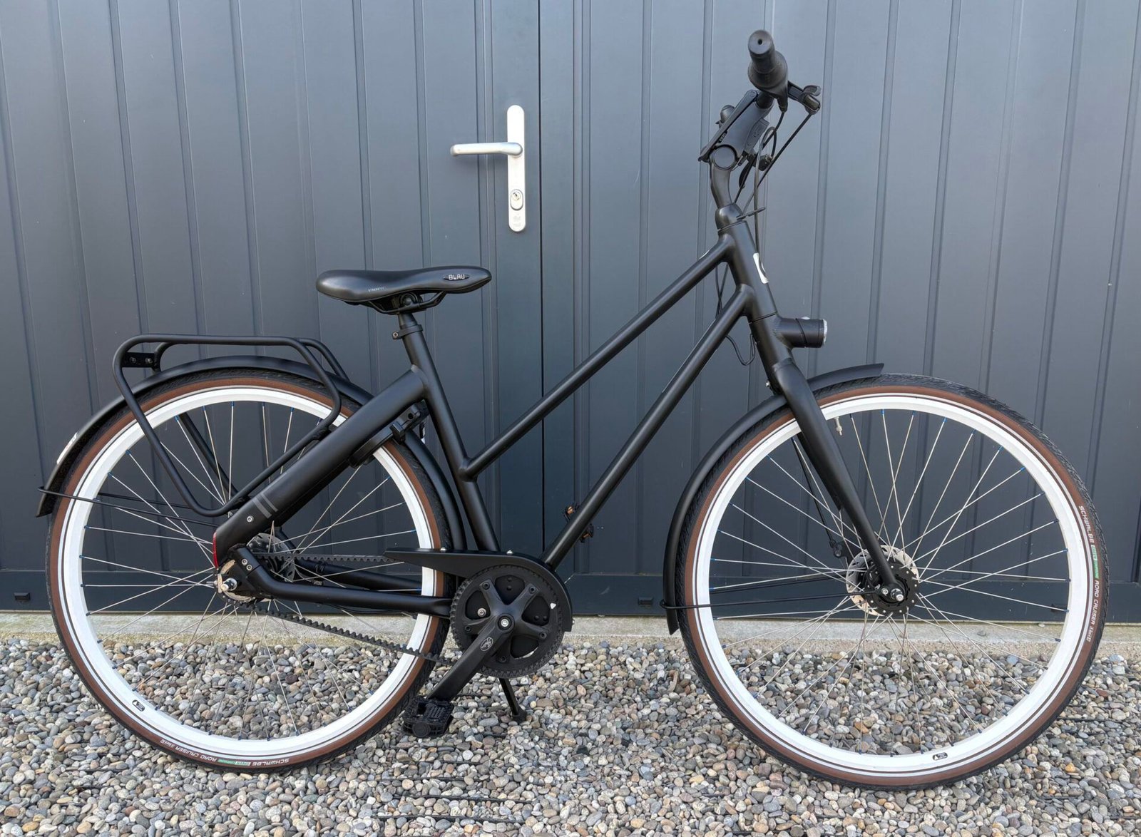 Als nieuw, Cortina Blau damesfiets nexus 7 h51 Belt Drive