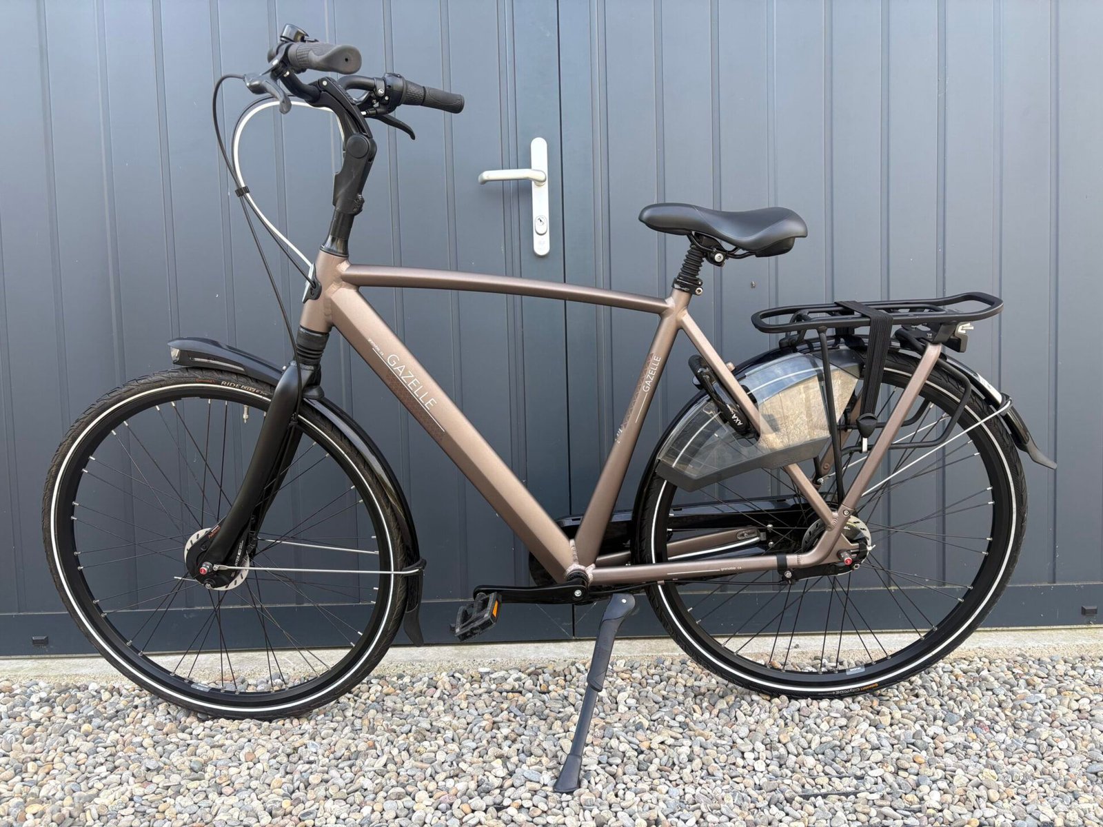 Als nieuw, Gazelle Grenoble c8 herenfiets h57 - Afbeelding 7
