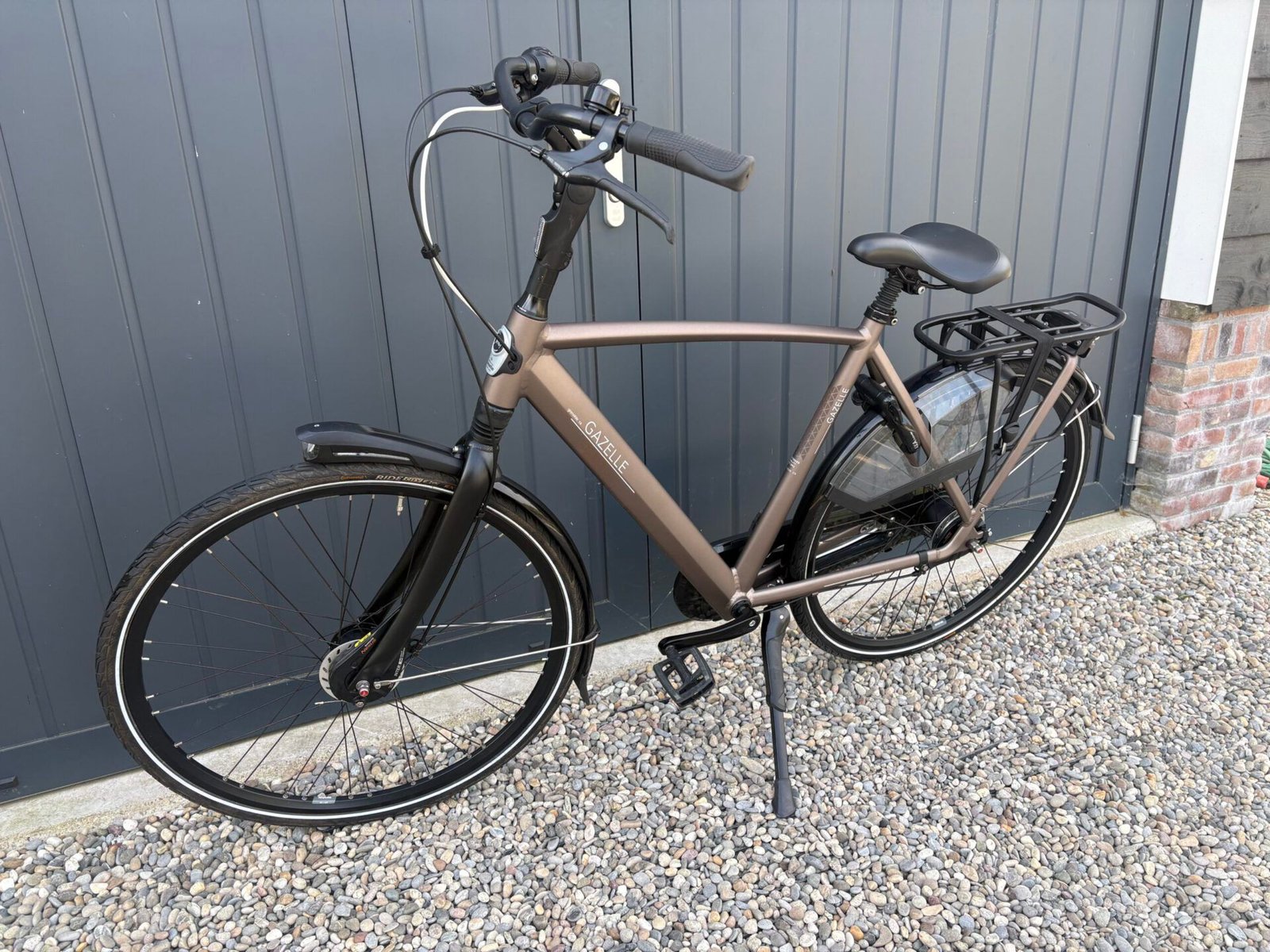 Als nieuw, Gazelle Grenoble c8 herenfiets h57 - Afbeelding 9